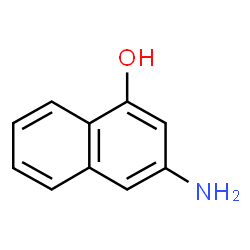 ChemSpider 2D Image | 3-Amino-1-naphthol | C10H9NO