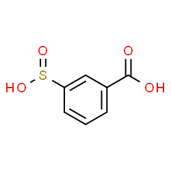 ChemSpider 2D Image | 3-Sulfinobenzoic acid | C7H6O4S