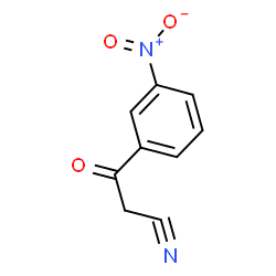 ChemSpider 2D Image | 3-Nitrobenzoylacetonitrile | C9H6N2O3
