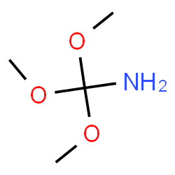 ChemSpider 2D Image | 1,1,1-Trimethoxymethanamine | C4H11NO3