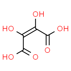 ChemSpider 2D Image | Dihydroxymaleic acid | C4H4O6