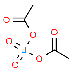 ChemSpider 2D Image | uranyl acetate | C4H6O6U