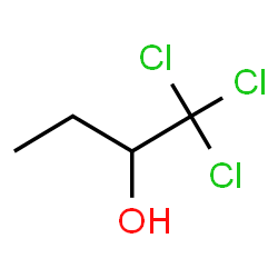 ChemSpider 2D Image | 1,1,1-Trichloro-2-butanol | C4H7Cl3O
