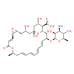 ChemSpider 2D Image | Natamycin | C33H47NO13
