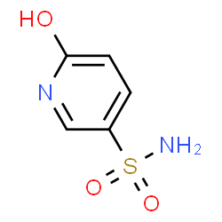ChemSpider 2D Image | 6-hydroxy-3-Pyridinesulfonamide | C5H6N2O3S