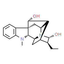 ChemSpider 2D Image | AJMALINE | C20H26N2O2