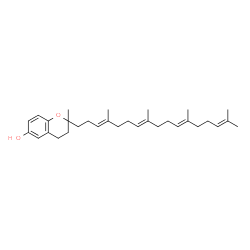 ChemSpider 2D Image | 2-Methyl-2-[(3E,7E,11E)-4,8,12,16-tetramethyl-3,7,11,15-heptadecatetraen-1-yl]-6-chromanol | C31H46O2
