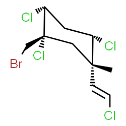 ChemSpider 2D Image | violacene | C10H13BrCl4