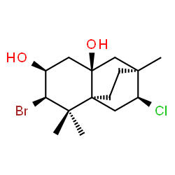 ChemSpider 2D Image | rhodolauradiol | C15H24BrClO2