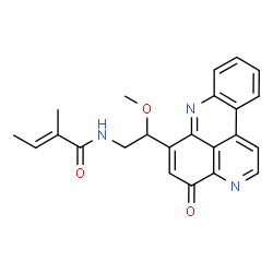 ChemSpider 2D Image | cystodytin G | C23H21N3O3