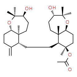 ChemSpider 2D Image | 21-deacetyl-raspacionin | C32H54O6