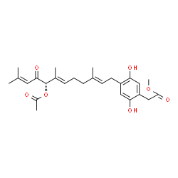 ChemSpider 2D Image | 8'-acetoxyrietone | C26H34O7