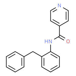 ChemSpider 2D Image | N-(2-Benzylphenyl)isonicotinamide | C19H16N2O