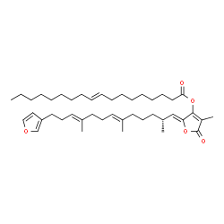 ChemSpider 2D Image | variabilin 9-octadecenoate | C43H66O5