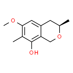 ChemSpider 2D Image | 3,7-dimethyl-hydroxy-6-methoxyisochroman | C12H16O3