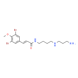 ChemSpider 2D Image | tokaradine | C17H25Br2N3O2