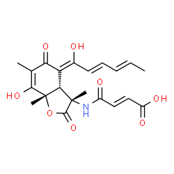 ChemSpider 2D Image | Sorbicillactone A | C21H23NO8