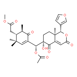 ChemSpider 2D Image | xylogranatin D | C29H34O10