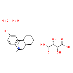 ChemSpider 2D Image | Dromoran | C21H33NO9