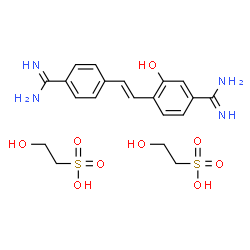 ChemSpider 2D Image | Oxistilbamidine Isethionate | C20H28N4O9S2