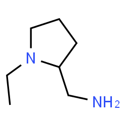 ChemSpider 2D Image | 2-aminomethyl-1-ethylpyrrolidine | C7H16N2