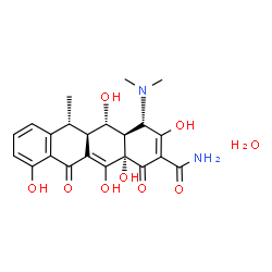 ChemSpider 2D Image | Doxycycline | C22H26N2O9