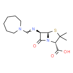 ChemSpider 2D Image | MECILLINAM | C15H23N3O3S