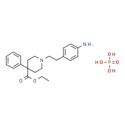ChemSpider 2D Image | ANILERIDINE PHOSPHATE | C22H31N2O6P
