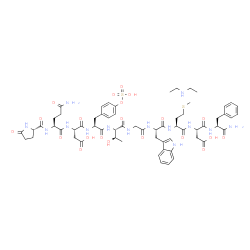 ChemSpider 2D Image | Ceruletide diethylamine | C62H84N14O21S2