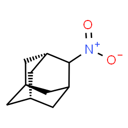 ChemSpider 2D Image | (1r,5R,7S)-2-Nitroadamantane | C10H15NO2