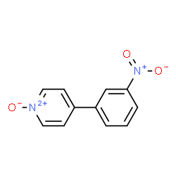 ChemSpider 2D Image | 4-(3-nitrophenyl)-1-oxido-pyridine | C11H11N2O3