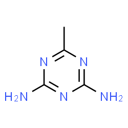 ChemSpider 2D Image | Acetoguanamine | C4H7N5