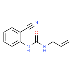 ChemSpider 2D Image | 1-Allyl-3-(2-cyanophenyl)urea | C11H11N3O