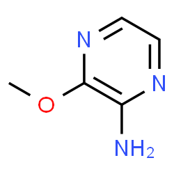 ChemSpider 2D Image | 3-Methoxy-2-pyrazinamine | C5H7N3O