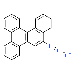 ChemSpider 2D Image | 10-Azidobenzo[g]chrysene | C22H13N3