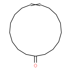 ChemSpider 2D Image | 9-Cycloheptadecen-1-one | C17H30O