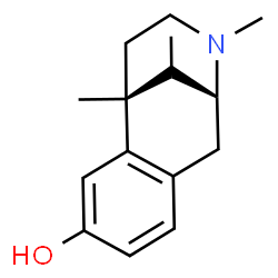 ChemSpider 2D Image | (6R)-3,6,11-trimethyl-1,2,3,4,5,6-hexahydro-2,6-methano-3-benzazocin-8-ol | C15H21NO