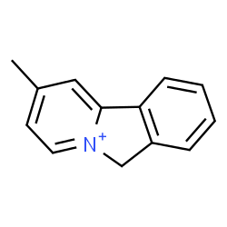 ChemSpider 2D Image | 2-Methyl-6H-pyrido[2,1-a]isoindolium | C13H12N
