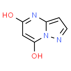 ChemSpider 2D Image | 7-Hydroxy-4H-pyrazolo[1,5-a]pyrimidin-5-one | C6H5N3O2