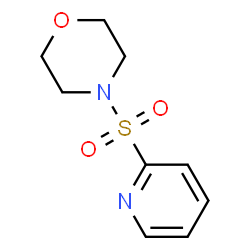 ChemSpider 2D Image | 4-(2-Pyridinylsulfonyl)morpholine | C9H12N2O3S