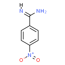 ChemSpider 2D Image | 4-nitrobenzamidine | C7H7N3O2