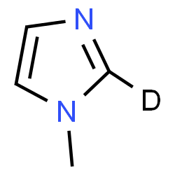 ChemSpider 2D Image | 1-Methyl(2-~2~H)-1H-imidazole | C4H5DN2