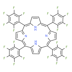 ChemSpider 2D Image | Iron(III) ionophore IV | C44H10F20N4