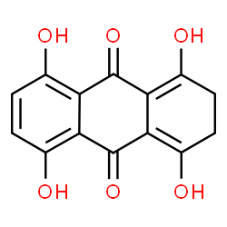 ChemSpider 2D Image | Leuco-1,4,5,8-tetrahydroxyanthraquinone | C14H10O6