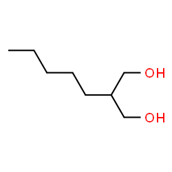 ChemSpider 2D Image | 2-Pentyl-1,3-propanediol | C8H18O2