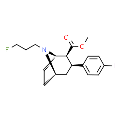 ChemSpider 2D Image | ioflupane (~123~I) | C18H23FINO2