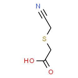 ChemSpider 2D Image | [(cyanomethyl)thio]acetic acid | C4H5NO2S