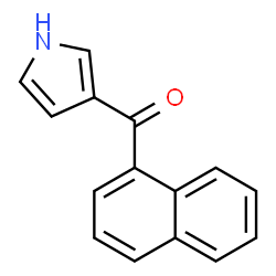 ChemSpider 2D Image | 1-Naphthyl(1H-pyrrol-3-yl)methanone | C15H11NO