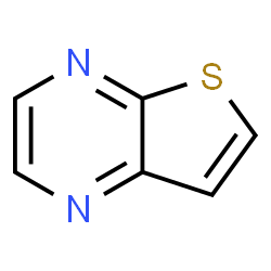 ChemSpider 2D Image | thienopyrazine | C6H4N2S