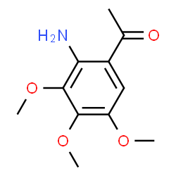ChemSpider 2D Image | 1-(2-Amino-3,4,5-trimethoxyphenyl)ethanone | C11H15NO4